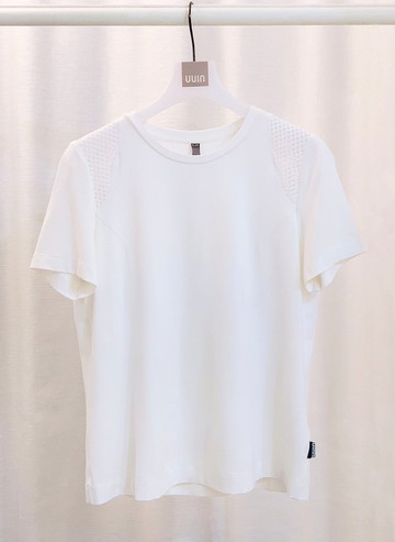 UUIN   _ 冰淇淋白短袖上衣