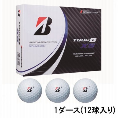 ブリヂストン ツアービー 2022 TOUR B XS コーポレート S2CXJ ゴルフ 1ダース 12球入 公認球 BRIDGESTONE