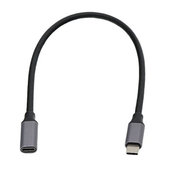 USB3.2全功能Type-c公對母延長線PD100W快充公轉母手機投屏數據線【宜家良品百貨】