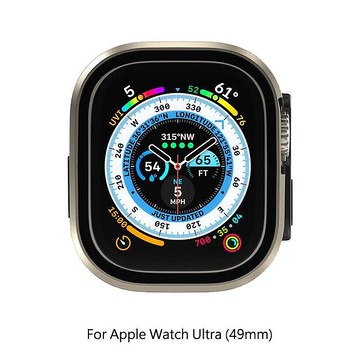 【APP4%點數】魚骨牌 SwitchEasy Apple 蘋果 Watch Ultra / Ultra 2 (49mm) Modern Hybrid 9H 鋼化玻璃鋁合金保護殼