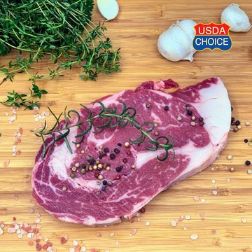 【有魚生鮮】美國特級肋眼牛排300g*2片/組