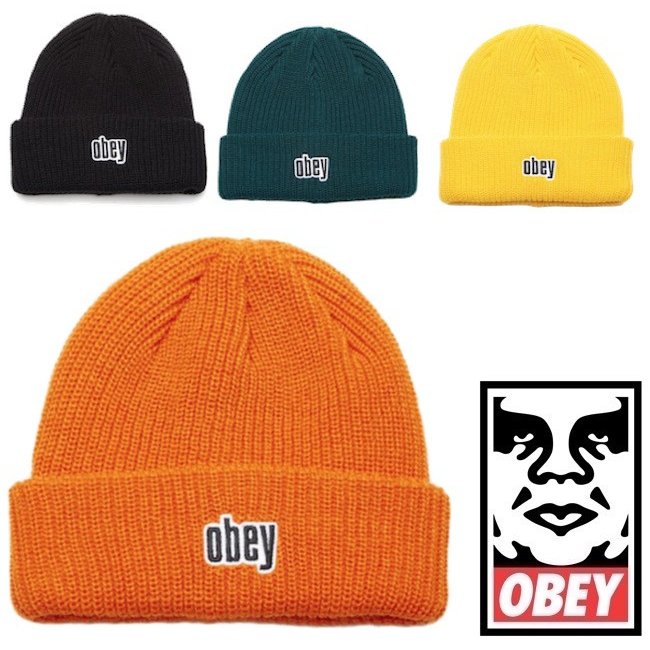 OBEY ニット帽