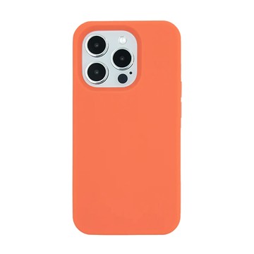 Candies iPhone 15 Pro - Simple系列素面殼(橘)手機殼