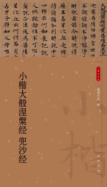 【電子書】小楷大般涅槃经 兜沙经