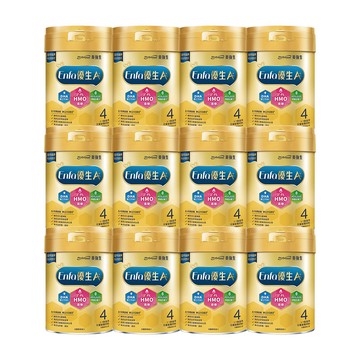 美強生 Enfa A+優生4號 3-7歲適用 兒童營養配方 HMO新配方 850gX12