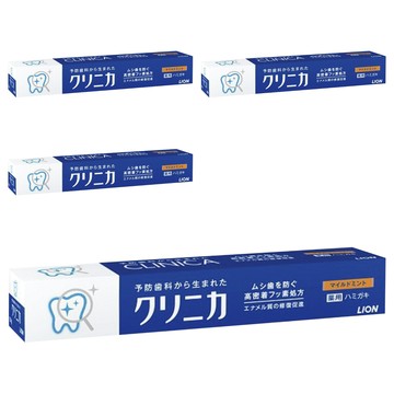 LION 獅王 固齒佳酵素牙膏 高密著氟素 強化琺瑯質  130g  4條