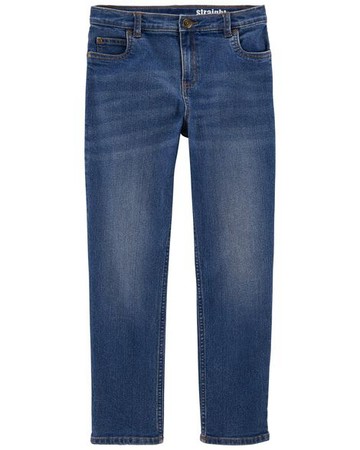 Kid Straight Leg Medium Wash Jeans
