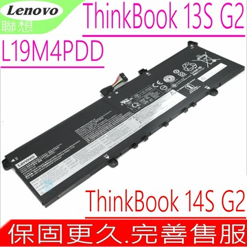 LENOVO L19M4PDD 電池原裝 聯想 ThinkBook 13S G2 14S G2 13S G2ITL 14S G2ITL L19C4PDD L19D4PDD 5B10W51873 5B10Z37621 SB10W51974 SB10Z37616 SB10Z37619