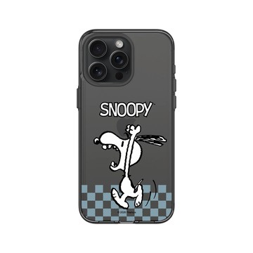 iPhone 15 Pro Max Clear 酷墨灰 - 史努比 Snoopy - 吶喊
