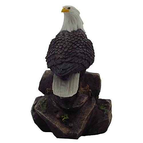 American Bald EagleブックエンドセットSculptures in Officeと愛国ホーム装飾、鳥と像Figurines by home