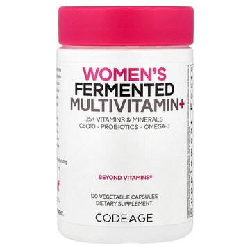 Codeage, 女性發酵多維生素，120 粒素食膠囊