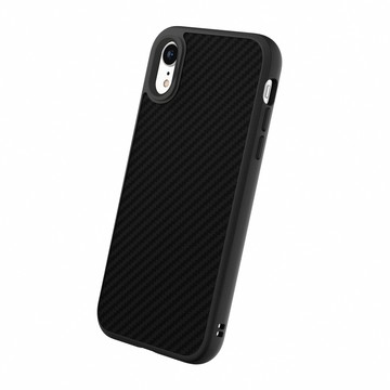 RHINOSHIELD iPhone XR (6.1吋) SolidSuit 防摔背蓋手機保護殼-碳纖維紋路