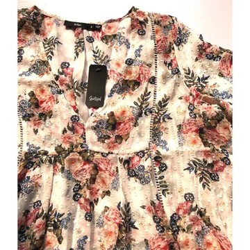 Australia designed 澳單 波西米亞美式碎花襯衫 小鬧推薦！