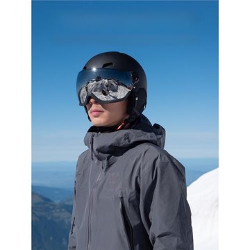 專業護目鏡單板雪鏡一體式滑雪頭盔帽套成人兒童男女裝備冬季眼鏡
