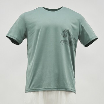 Puma TAD 男款 綠色 歐規 運動 吸排 訓練 短袖 52672130