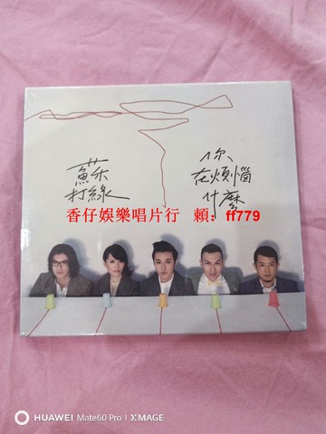 蘇打綠 你在煩惱什麼 全新未拆正版現貨 內地版CD專輯 經典華語音樂 限量收藏