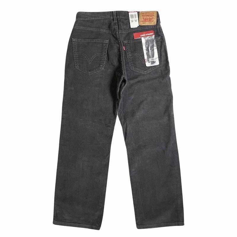 Levi's - リーバイス569 W33 コーデュロイボトム 黒 ブラック