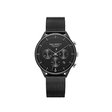 Watch Chrono Line Black Black Mesh Black