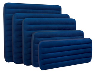 單人雙人加厚午休沖氣床充氣床墊氣墊床戶外床墊空氣床【摩可美家】