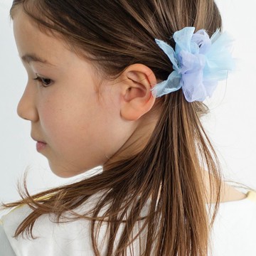 兒童 | 編織髮帶 | 美人魚 |藍