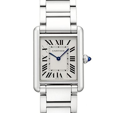 CARTIER 卡地亞 TANK MUST(WSTA0092)新經典光電鏈帶中型腕錶x33.7x25.5mm