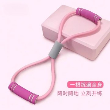 8字拉力帶家用健身女子開背拉背練肩美背減肥瑜伽拉伸