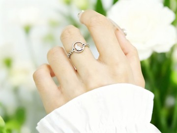 小小宇宙 - 醫療鋼兩用鏈戒-回頭的貓