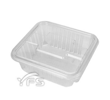 PET-T1200沙拉盒 (餅乾盒/小蕃茄/櫻桃/麻糬/涼麵/蔬果盒/麵包盒/點心盒)【裕發興包裝】YC0299