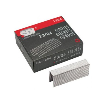 本月熱銷推薦 滿額再折【史代新文具】手牌SDI 1224釘書針23/24 (1000支/盒)