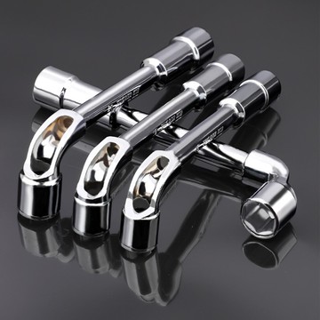 ak210i彎頭套筒板手14mm穿孔 扳手 菸鬥型 7字型 銑口 l型 鏡面 套筒扳手 六角套筒