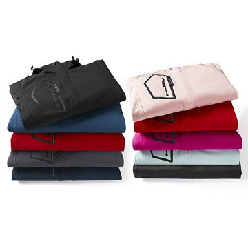 【巴黎精品】現貨+預購 衝鋒衣連帽夾克-抓絨防水壓膠抗汙男女外套10色p1aj21