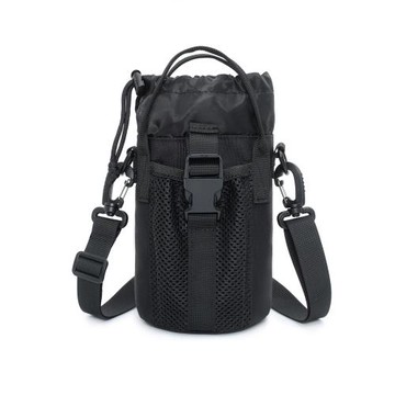 多功能便攜水壺保溫杯套戰術水壺包戶外運動大容量斜跨手提雜物袋