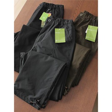2025春款大碼科技戶外防風防水！男士工裝多口袋直筒休閑長褲潮流