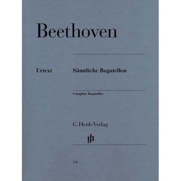 【599免運費】亨樂鋼琴獨奏-HN158 Beethoven：Complete Bagatelles貝多芬：鋼琴音樂小品