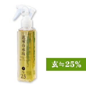 昆布の水塩 玄≒25％ 150ml ［松前屋］