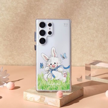 Suzy's Zoo Lulla綁蝴蝶結防摔透明SAMSUNG手機殼
