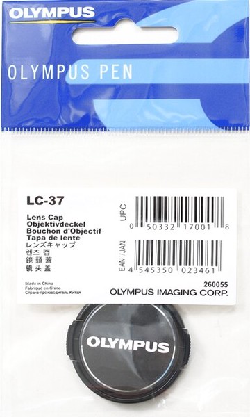 又敗家@原廠OLYMPUS鏡頭蓋LC-37B鏡頭蓋(平輸正品)37mm鏡頭前蓋37mm鏡前蓋37mm鏡蓋37mm蓋適M.ZUIKO DIGITAL 14-42mm 3.5-5.6 II R 17mm f2.8 45mm f1.8 MZD LC-37 pancake M.ZD Micro【全館299超取免運】【APP下單點數4倍送】
