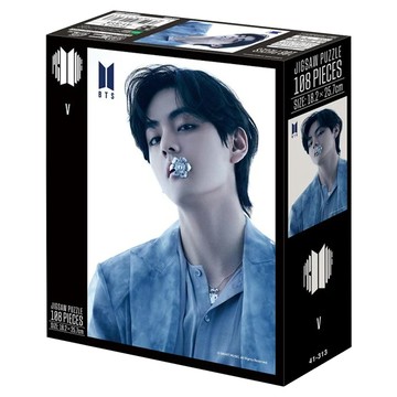 BTS 拼圖 Proof V 108片 偶像周邊收藏 益智玩具  1盒