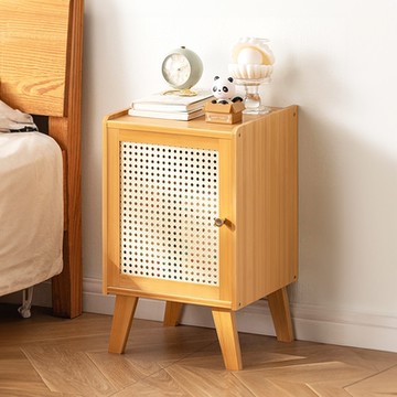 HappyLife 簡易楠竹床頭櫃 31×30×51cm Y11607