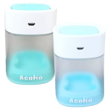 AcoMo PPS II USB 2 分鐘奶嘴消毒器2入 迷你隨身 紫外線x臭氧  PPS2-B + PPS2-T  藍色 + 蒂芙尼綠