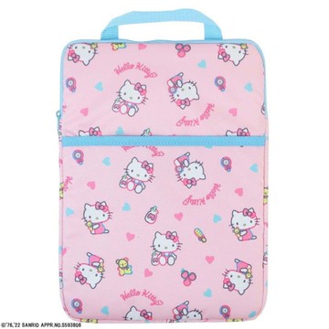 【震撼精品百貨】凱蒂貓_Hello Kitty~日本SANRIO三麗鷗 KITTY平板電腦保護套-粉彩*78658