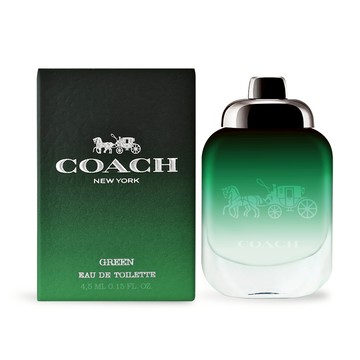 COACH Green 時尚都會淡香水小香(4.5ml)