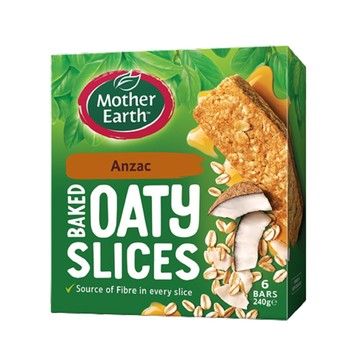 Mother Earth 紐西蘭 烘焙燕麥棒 240g(椰香奶酥)