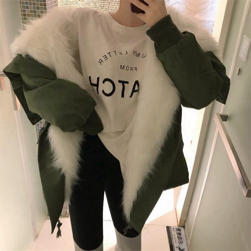 モッズ コート ミリタリー ファー ボア 韓国 オルチャン ストリート ジャケット アメカジ K Pop ダンス 衣装 原宿系 ギャル アウター レディース Au 1216 通販 Lineポイント最大0 5 Get Lineショッピング