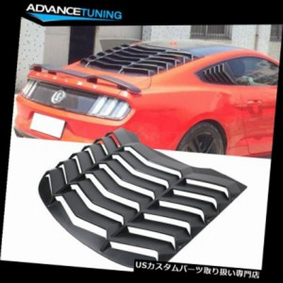 ウィンドウルーバー 15-18フォードマスタングリアABSウィンドウ ...