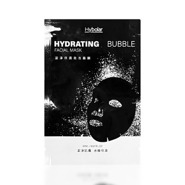 【蝦皮直營】Hybolar潔淨保濕泡泡面膜 清潔面膜 粉刺面膜 保濕面膜 黑頭粉刺 收縮毛孔 黑面膜
