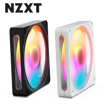 NZXT F120 RGB 側透靜音扇(散熱風扇/機殼風扇/FDB液態軸承)