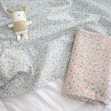 平紋棉 DIY手工布料 進口布料 田園風小花 FL1959