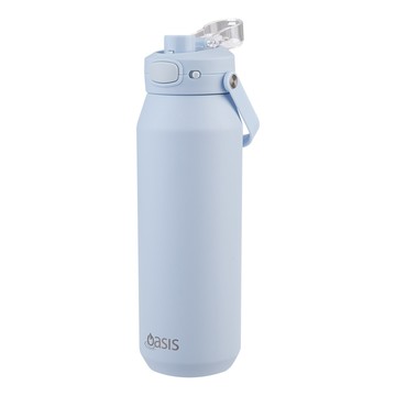 澳洲 Oasis 三層陶瓷彈蓋保溫瓶 1000ml (紫霧藍) 保溫杯 水壺 水瓶