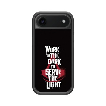 iPhone Air Mod NX -邊框背蓋組合 (相機按鈕) 黑 - Assassin's Creed - Legacy Slogan
